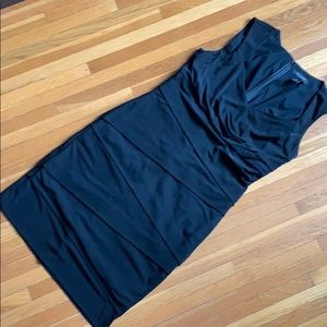 Black Tiered Body-con Dress